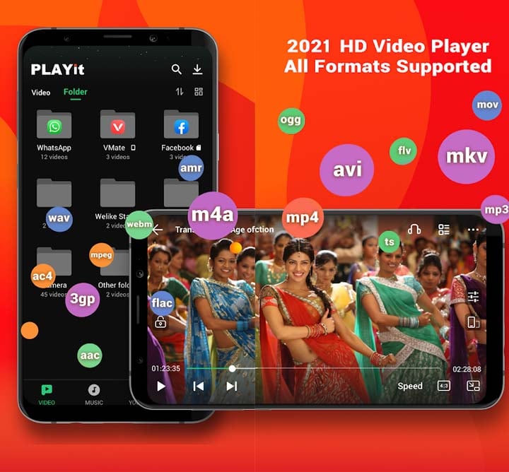 PLAYit MOD APK VIP Features and Video Player