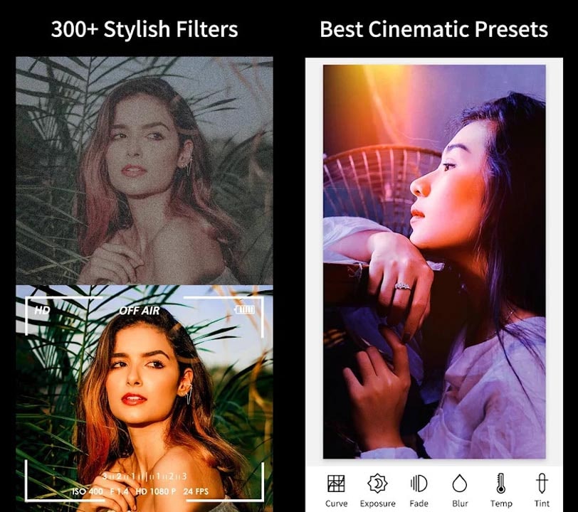 All Filters and Templates on StoryArt MOD APK